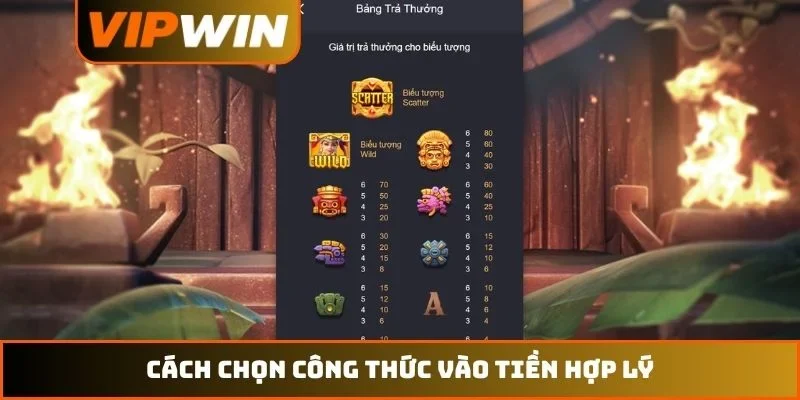 Cách chọn công thức vào tiền hợp lý