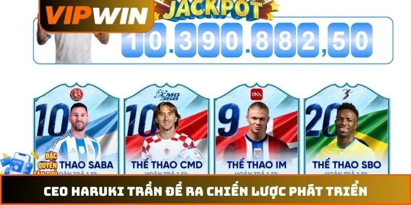 CEO Haruki Trần 2 CEO Haruki Trần đề ra chiến lược phát triển